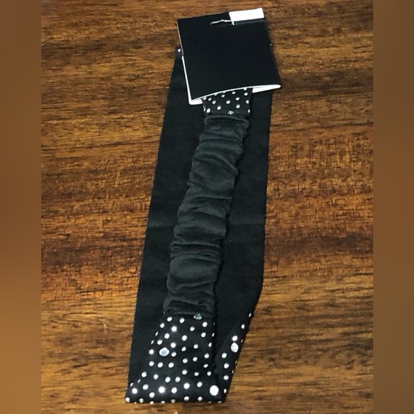 Women’s headband silver stones all over black . - Picture 2 of 2